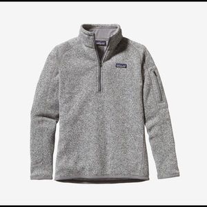 Patagonia Better Sweater 1/4 Zip in grey